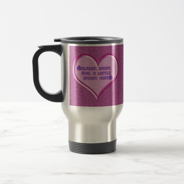 Taza De Viaje Corazón descarado (Izquierda)