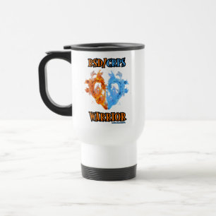 Taza De Viaje Corazón/llamas... RSD/CRPS