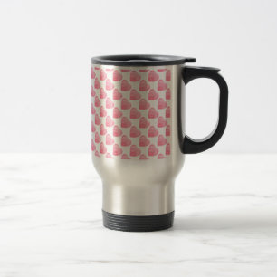 Taza De Viaje Corazones rosados
