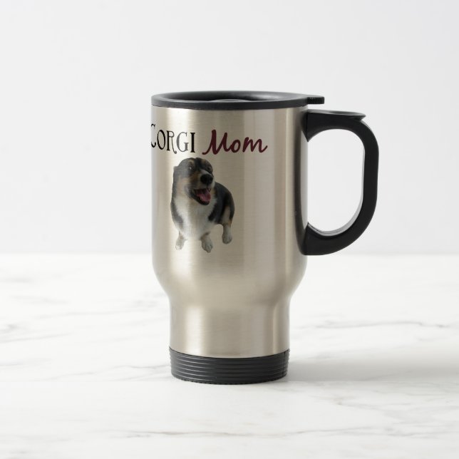 Taza De Viaje Corgi Mom Photograph (Derecha)
