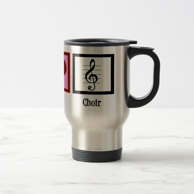 Taza De Viaje Coro de amor por la paz (Derecha)