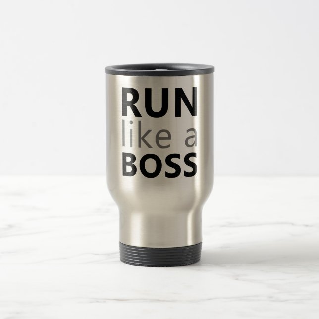Taza De Viaje Corra como Boss (Centro)