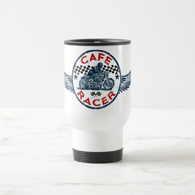 Taza De Viaje Corredor de Moto (Centro)
