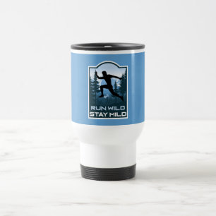Taza De Viaje Correr por senderos naturales al aire libre