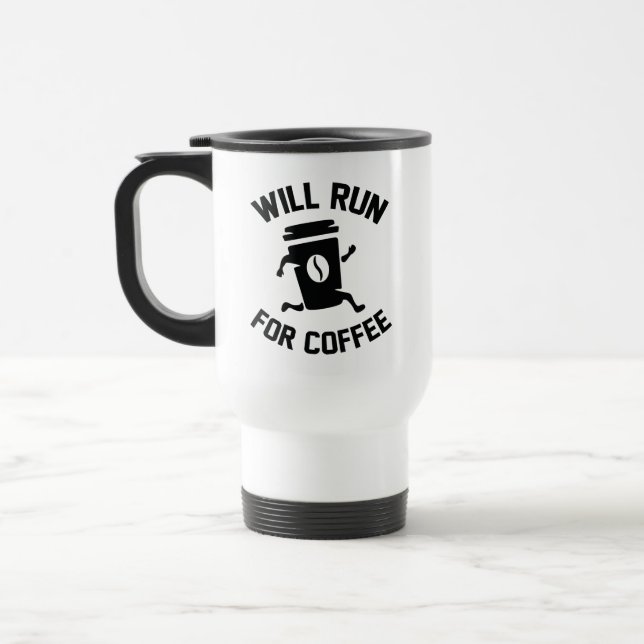 Taza De Viaje Correrá Por Café (Izquierda)