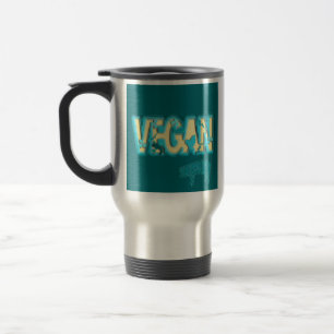 Taza De Viaje Corte de papel vegano