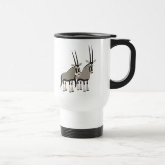 Taza De Viaje Corto par de Personalizados Oryxes