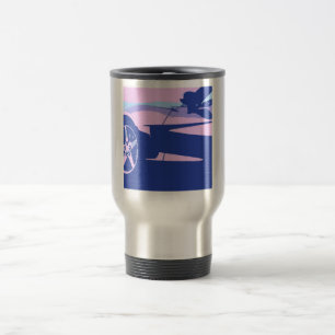 Taza De Viaje Corvette púrpura