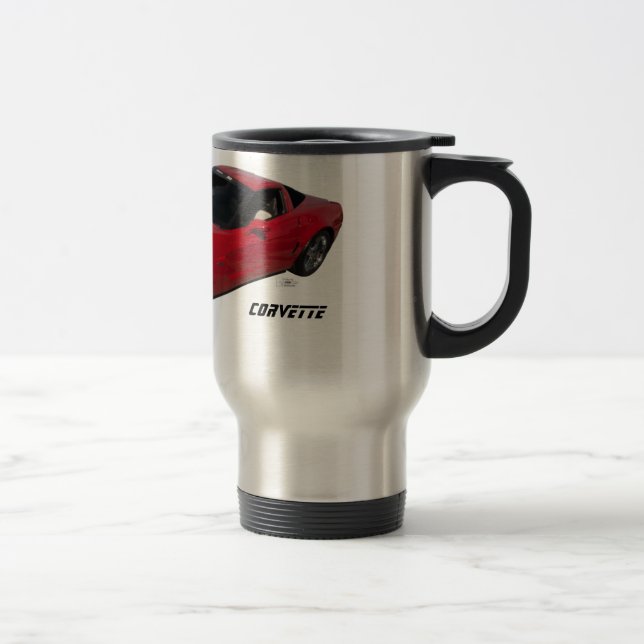 Taza De Viaje Corvette rojo (Derecha)