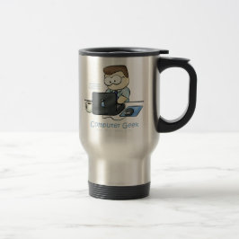 Taza De Viaje cosa de café de geek de computadora