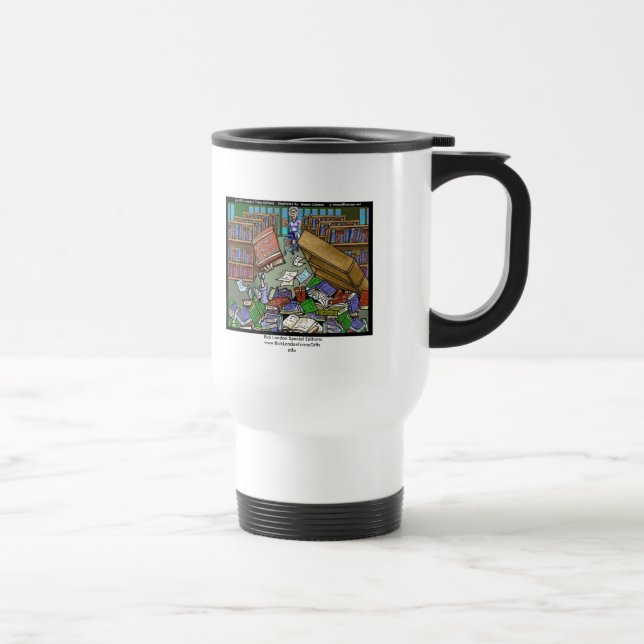 Taza De Viaje Cosas Malas Pasan 2 Buenos Divertidos Viajes Mug (Derecha)