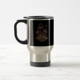 Taza De Viaje Cottagecore Hongos Hongos Goblincore Estética