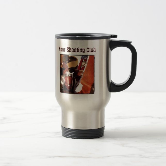 Taza De Viaje Cowboy Action Shoting Gear Travel Mug (Derecha)