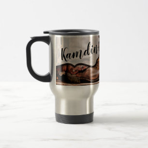 Taza De Viaje Cowboy Boots Barn, tazón de café personalizado de