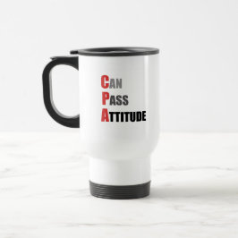 Taza De Viaje CPA: Puede pasar actitud