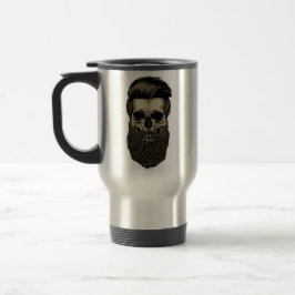 Taza De Viaje Cráneo Barbudo