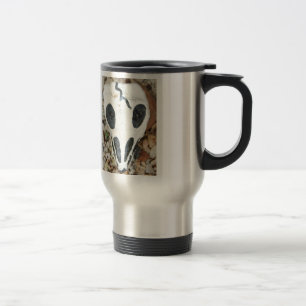 Taza De Viaje cráneo de dia del muerto