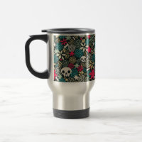 Cráneo de flores