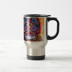 Taza De Viaje Cráneo del azúcar