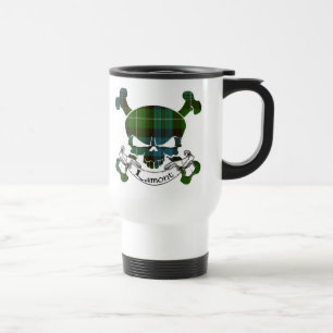 Taza De Viaje Cráneo del tartán de Lamont