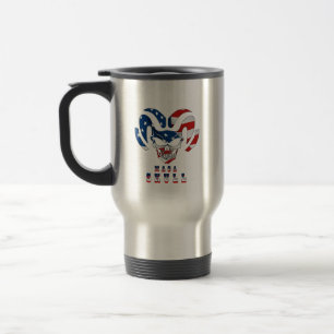 Taza De Viaje Cráneo Ultra Maga   Tramo de viajes