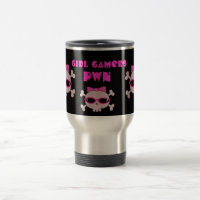 Cráneos del pwn de los videojugadores del chica