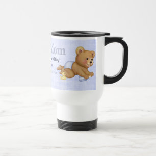 Taza De Viaje Crawling Teddy - Nueva mamá del niño - Personaliza