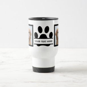 Taza De Viaje Crea tu propia imagen de fotos de perro