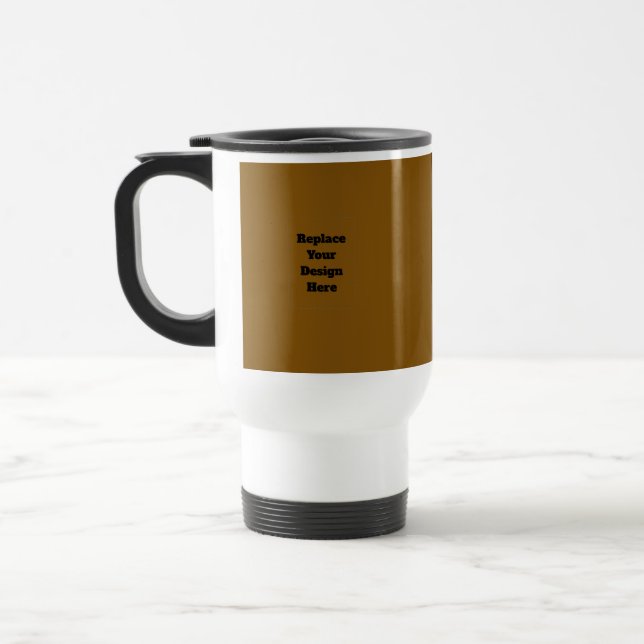 Taza De Viaje Crea tu propio marrón (Izquierda)