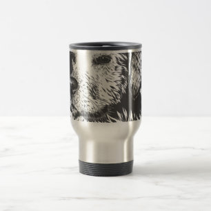 Taza De Viaje Crea tu propio perro de compañía personalizado