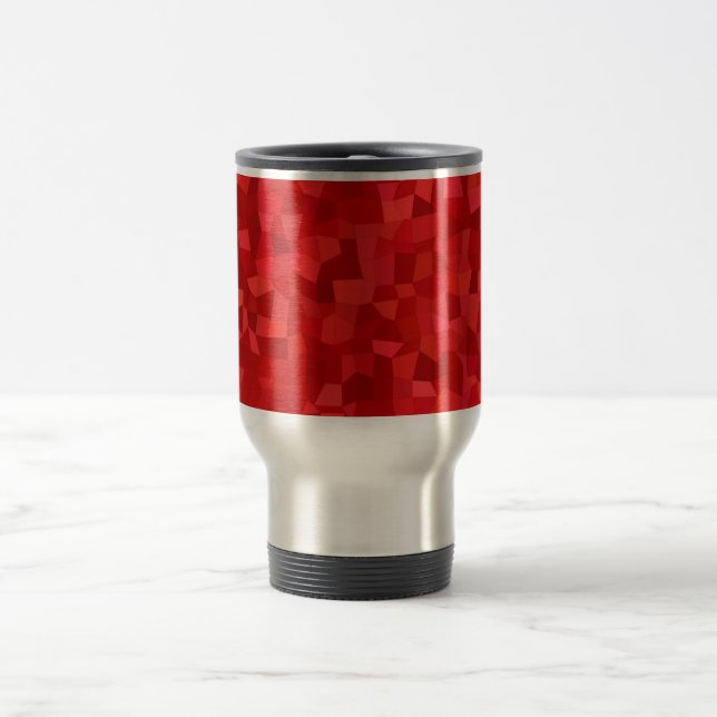 Taza De Viaje Crea tu propio rojo (Centro)
