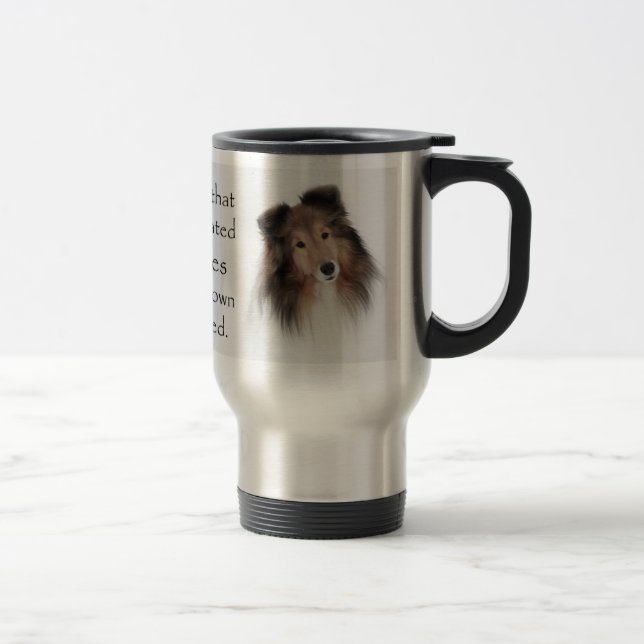 Taza De Viaje Creación de Shelties (Derecha)