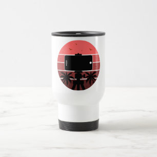Taza De Viaje Creador de puesta de sol tropical - Captura las vi