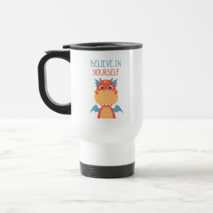 Taza De Viaje Cree En Tu Propio Dragón