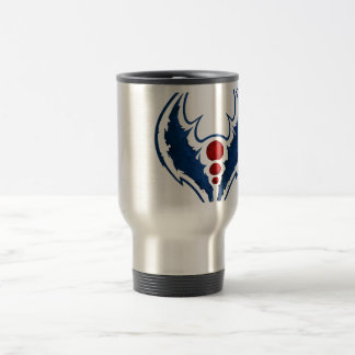 Taza De Viaje cresta de sombra azul