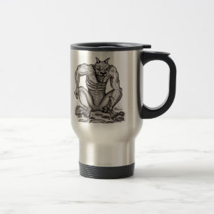 Taza De Viaje Criaturas mixtas - Trola, Golem y Diablo