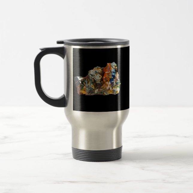 Taza De Viaje Cristal hematista arcoiris (Izquierda)