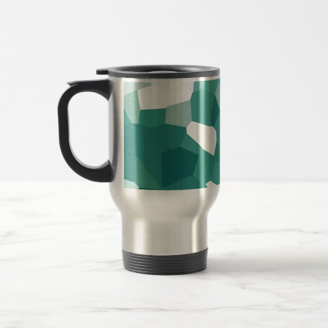 Taza De Viaje Cristales azules (Izquierda)