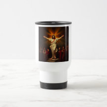 Taza de viaje Cristo ha resucitado