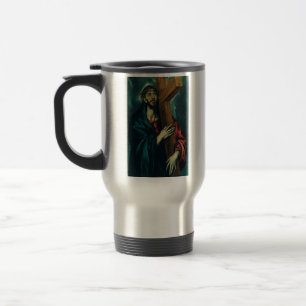 Taza De Viaje Cristo llevando la cruz por El Greco
