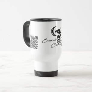 Taza de viaje Crooked Crow Crafting