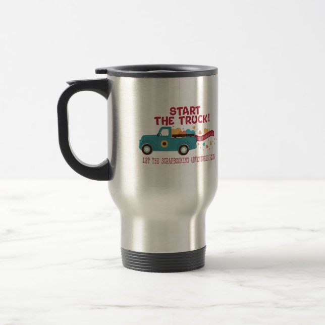 Taza De Viaje CROPTOBERFEST 2024 Travel Mug - Iniciar el camión (Izquierda)