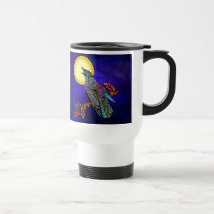 Taza De Viaje Crow Mug eléctrico