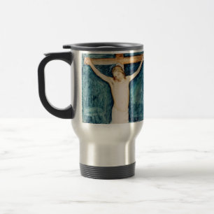 Taza De Viaje Crucifixión del Retablo de la Iglesia
