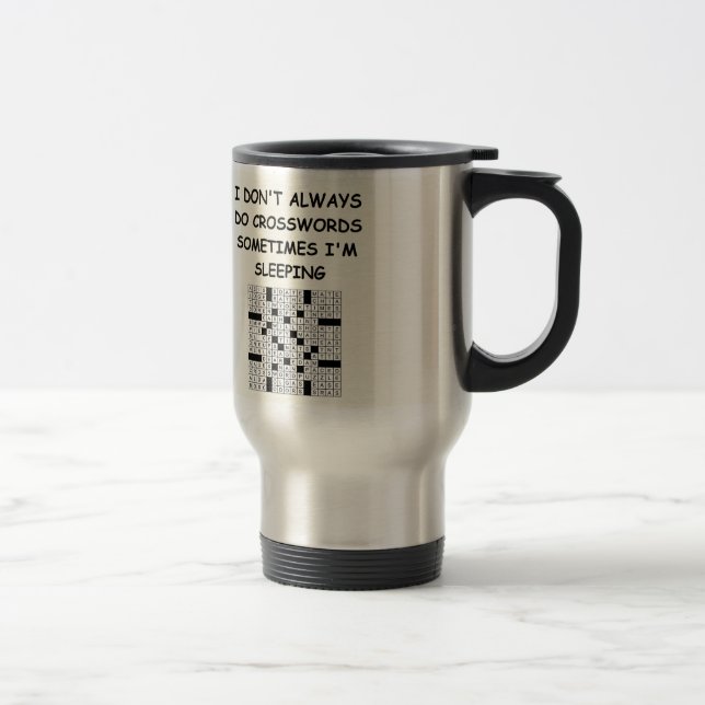 Taza De Viaje crucigramas (Derecha)