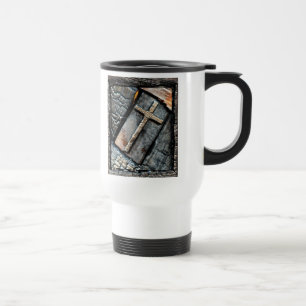 Taza De Viaje Cruz de Protección