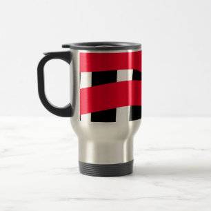 Taza De Viaje Cruz negra roja tablero de damas regalo hombre chi