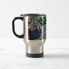 Taza De Viaje Crystal Floral Blooms