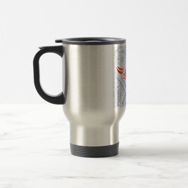 Taza de viaje (cuadrada) (Izquierda)