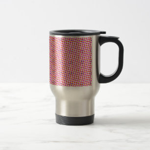Taza De Viaje Cuadrados coloridos
